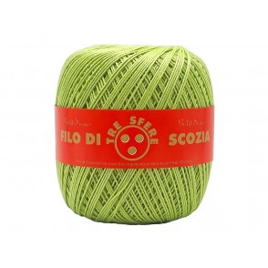 Gomitolo di Cotone N 5 Filo Di Scozia 100 Grammi Tre Sfere Colore 7654